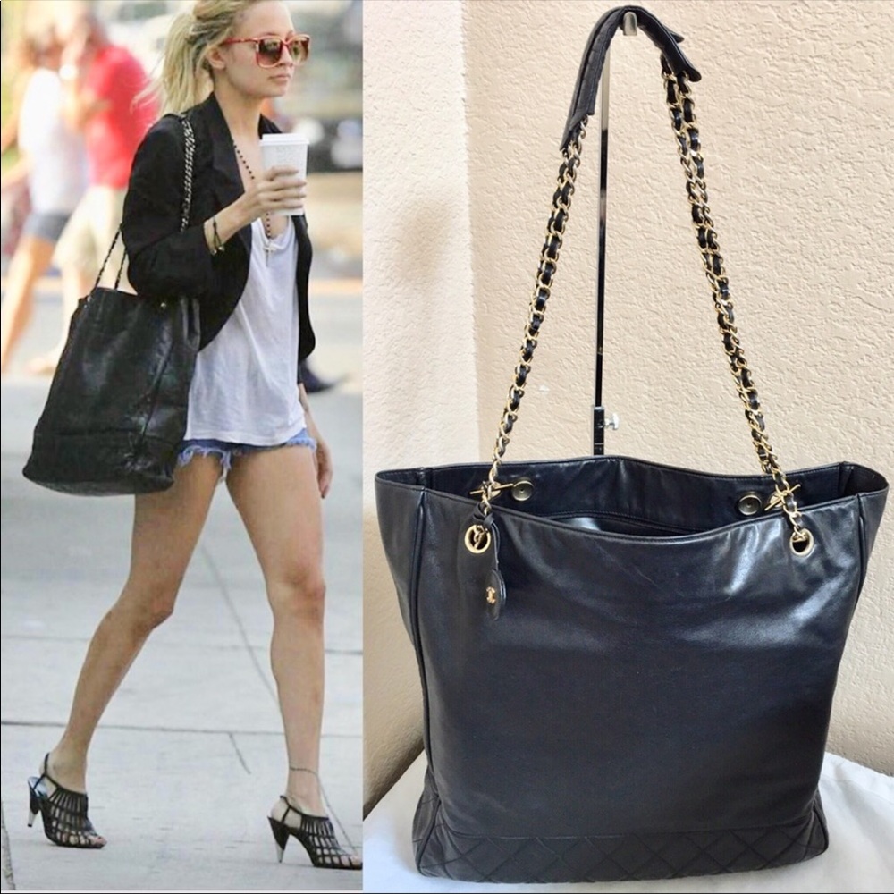 ❤️LARGE CELEBRITY CHANEL TOTE BAG